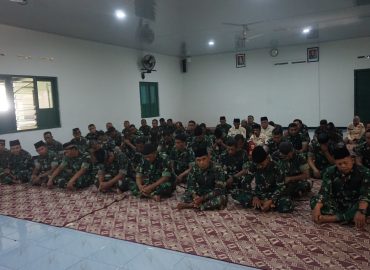 Kodim 0731/Kulon Progo Laksanakan PeringatanMaulid Nabi Muhammad SAW dan Doa Bersama