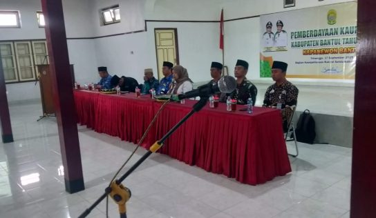 Wadanramil Bantul Hadiri Pertemuan Rutin Kaum Rois se-Kapanewon Bantul, Perkuat Sinergi untuk Masyarakat
