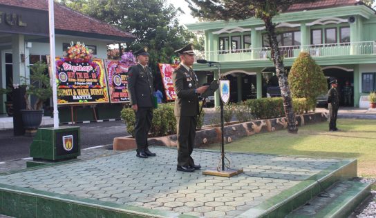 Dandim 0729/Bantul Pimpin Upacara Peringatan HUT ke-80 Tentara Nasional Indonesia