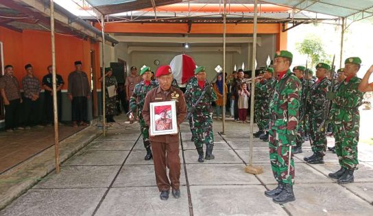 Kodim 0731/Kulon Progo Laksanakan Pemakaman Secara MiliterVeteran PKRI Seroja Madi