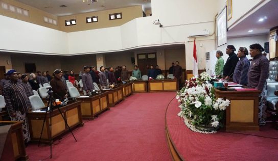 Dandim Hadiri Rapat Paripurna Peringatan Hari Jadi Ke-74 Kabupaten Kulon Progo