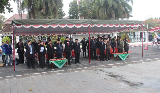 Dandim 0729/Bantul Hadiri Upacara Peringatan Hari Sumpah Pemuda Ke-97 Tahun 2025