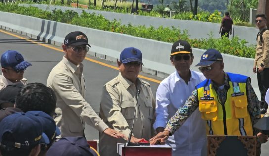 Presiden Prabowo Resmikan Jembatan Kabanaran di Bantul, Kodim 0729/Bantul Kerahkan Pengamanan Maksimal