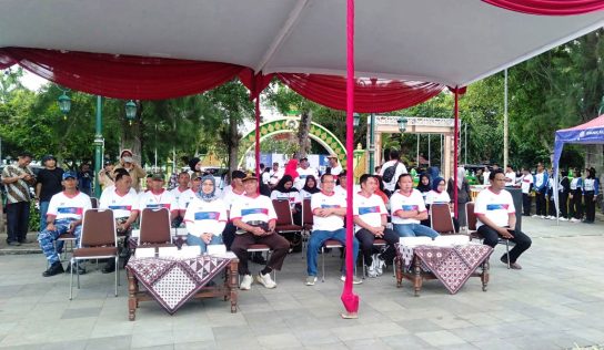 Dandim Kulon Progo Hadiri Penutupan Lomba Baris Berbaris Gema Binangun 25