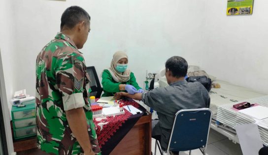 Kodim 0731/Kulon Progo Gelar Bakti Sosial KesehatanDalam Rangka Hari Juang TNI AD