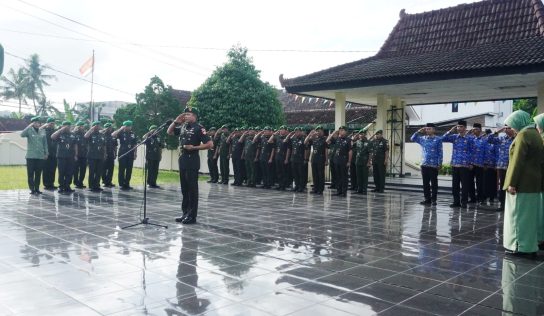 Kodim 0731/Kulon Progo Ziarah Rombongan Memperingati Hari Juang TNI AD