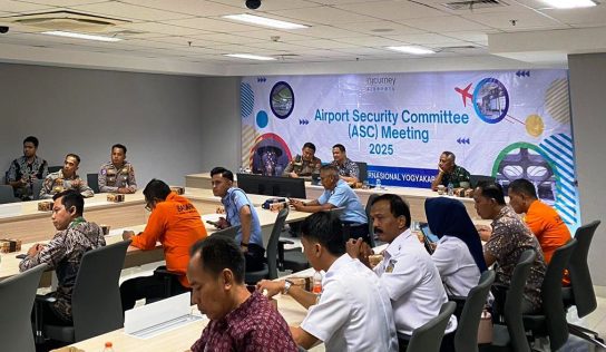 Kasdim 0731/Kulon Progo Hadiri Rapat Kesiapan Posko Nataru di Bandara YIA