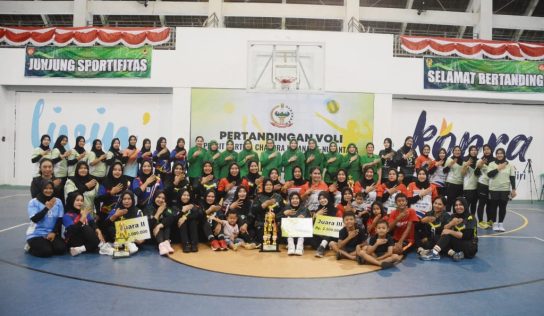 Persit KCK PD IV/Diponegoro Gelar Pertandingan Voli Peringati Hari Ibu 2025