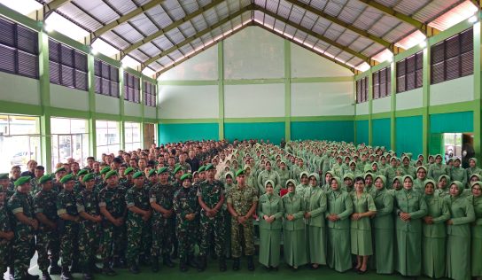 Dandim 0729/Bantul Berikan Pengarahan kepada Anggota dan Persit