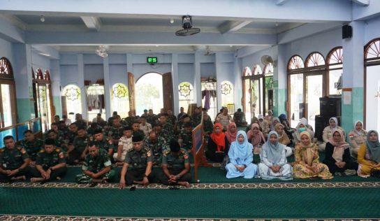 Kodim 0731/Kulon Progo Selenggarakan PengajianPeringatan Isra Mi’raj Nabi Muhammad SAW 1447 H