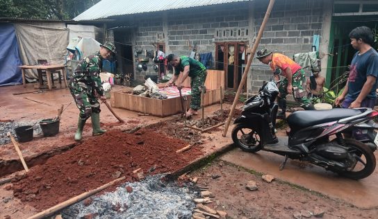 TMMD Ubah Wajah Rumah Irwanto, Warga Gedong Tanpa TMMD Mustahil Terwujud
