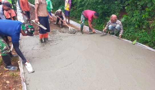 Jalan Hasil TMMD , Ini Yang Di Harapan Warga Desa Gedong