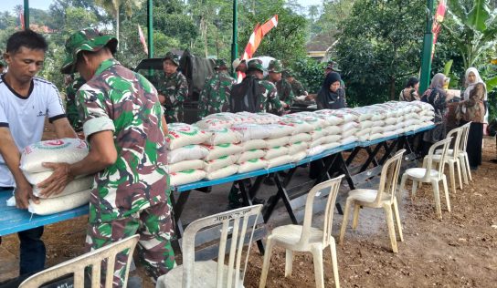 Jelang Lebaran, Pasar Murah Di Gelar Di Lokasi TMMD