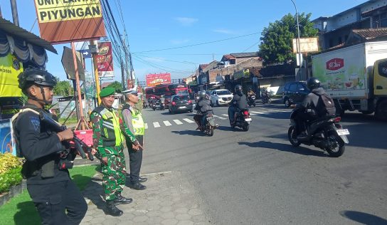 Pengamanan Arus Mudik Lebaran di Pos PAM Piyungan Berjalan Aman dan Lancar