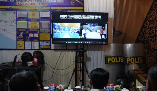 Dandim Kulon Progo Ikuti Zoom Meeting Pengamanan Jelang Idul Fitri 1447 H