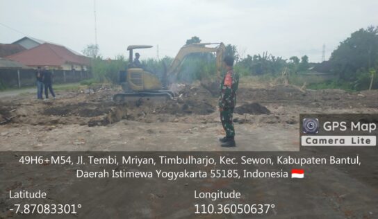 Pembangunan KDKMP Timbulharjo Sewon Terus Berjalan