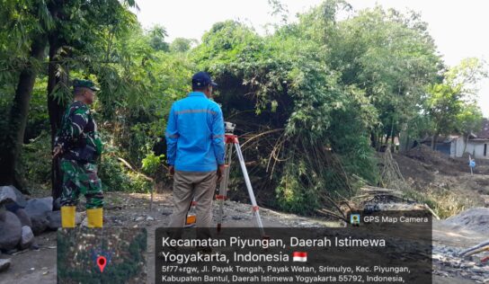 Pembangunan Jembatan Garuda di Srimulyo Masuki Tahap Pondasi