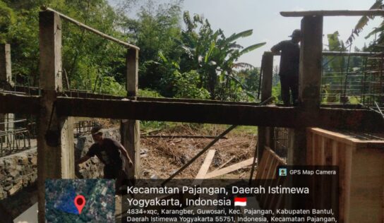 Pembangunan Jembatan Garuda di Santan Masuki Tahap Persiapan Pengecoran