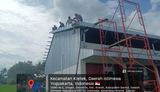 Pembangunan KDKMP Donotirto Terus Digenjot dengan Pekerjaan Listrik dan Finishing