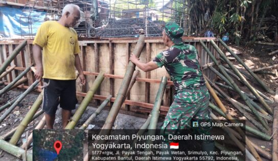 Pembangunan Jembatan di Payak Wetan Masuki Tahap Pondasi dan Perakitan Besi