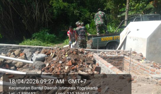 Finishing Dudukan Seling Jembatan Manding Capai Tahap Akhir