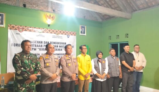 Danramil 04/Sewon Hadiri Pengukuhan FKPM di Padukuhan Garon