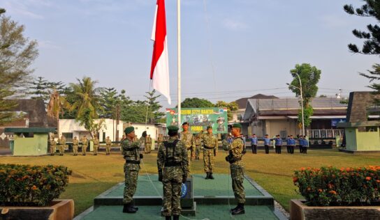 Kodim 0729/Bantul Gelar Upacara Peringatan Harkitnas Ke-118 Tahun 2026