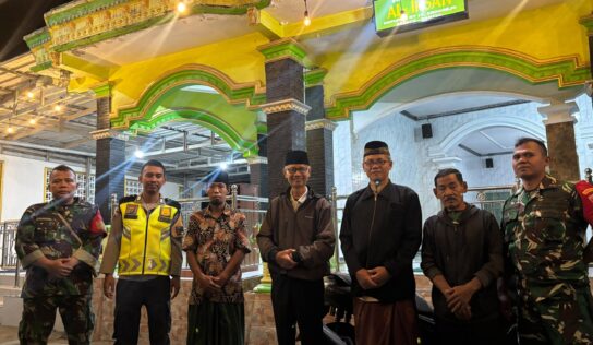 Babinsa Argorejo Laksanakan Patroli Malam Takbiran Idul Adha 1447 H