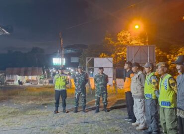 Babinsa Girirejo Laksanakan Pemantauan Malam Takbiran Idul Adha 1447 H