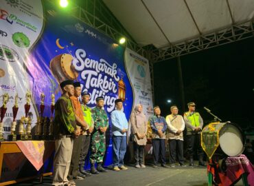 Babinsa Donotirto Hadiri Semarak Takbir Keliling 1447 H