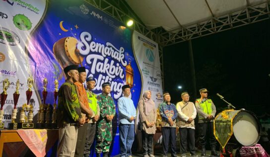 Babinsa Donotirto Hadiri Semarak Takbir Keliling 1447 H