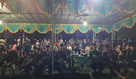 Babinsa Bangunjiwo Pantau Jalannya Festival Takbir Keliling