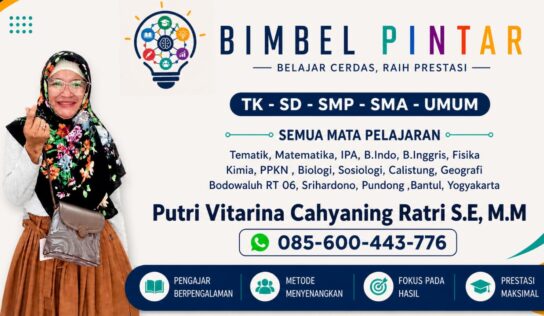 SEKARANG TERSEDIA DI BANTUL! YAYASAN BIMBINGAN BELAJAR PUNTAR GEMILANG RESMI BEROPERASI DI BODOWALUH – LAYANI SELURUH MASYARAKAT KABUPATEN BANTUL”