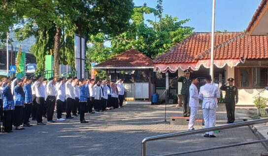 DANRAMIL 13/KRETEK HADIRI UPACARA PERINGATAN HARI LAHIR PANCASILA