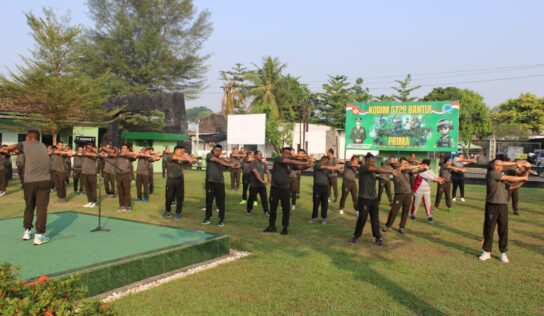 Kodim 0729/Bantul Tingkatkan Profesionalisme Prajurit Melalui Pembinaan Satuan Triwulan II TA 2026