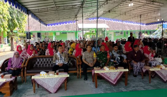 Babinsa Segoroyoso Hadiri Pelepasan Siswa Kelas IX SMPN 3 Pleret