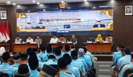 Dandim Kulon Progo Turut Mangayubagyo Jamaah Haji Tahun
