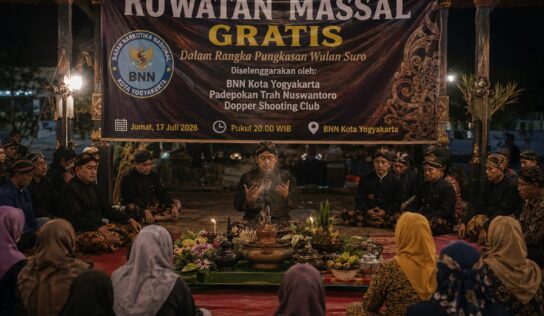 BNN Kota Yogyakarta Gelar Ruwatan Massal Gratis Sambut Pungkasan Wulan Suro, Masyarakat Diundang Hadir