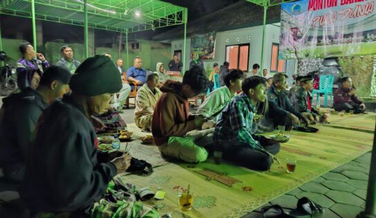 Semangat Kebersamaan Warnai Nobar Argentina vs Inggris di Koramil Jajaran Kodim 0729/Bantul