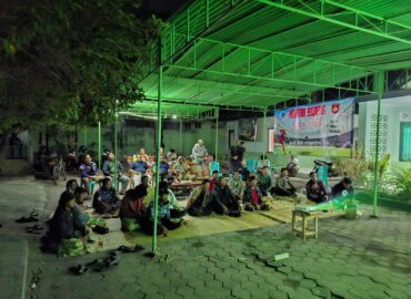Semangat Kebersamaan Warnai Nobar Final Piala Dunia 2026 Spanyol vs Argentina di Koramil Jajaran Kodim 0729/Bantul