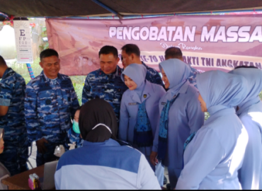 Peringati Hari Bakti TNI AU ke-79, Lanud Adi Soemarmo Gelar Bakti Kesehatan Gratis bagi Ratusan Warga
