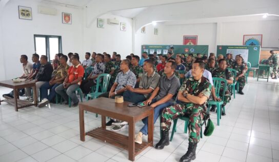 Nobar Argentina vs Swiss, Kodim 0729/Bantul Bersama Masyarakat Pererat Kebersamaan